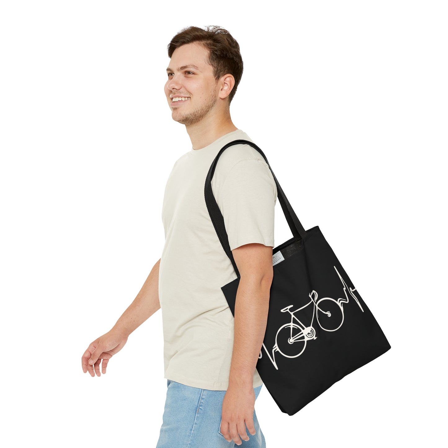 Cycling is Life tote bag