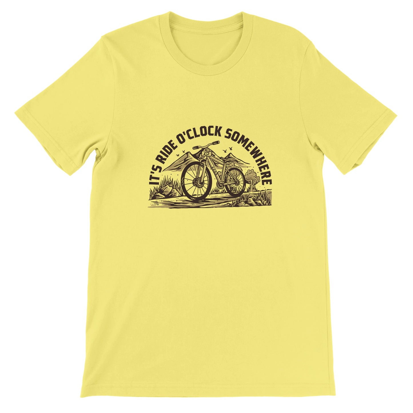 2023 529 Garage Limited Edition "It's ride o'clock somewhere" Premium Unisex Crewneck T-shirt