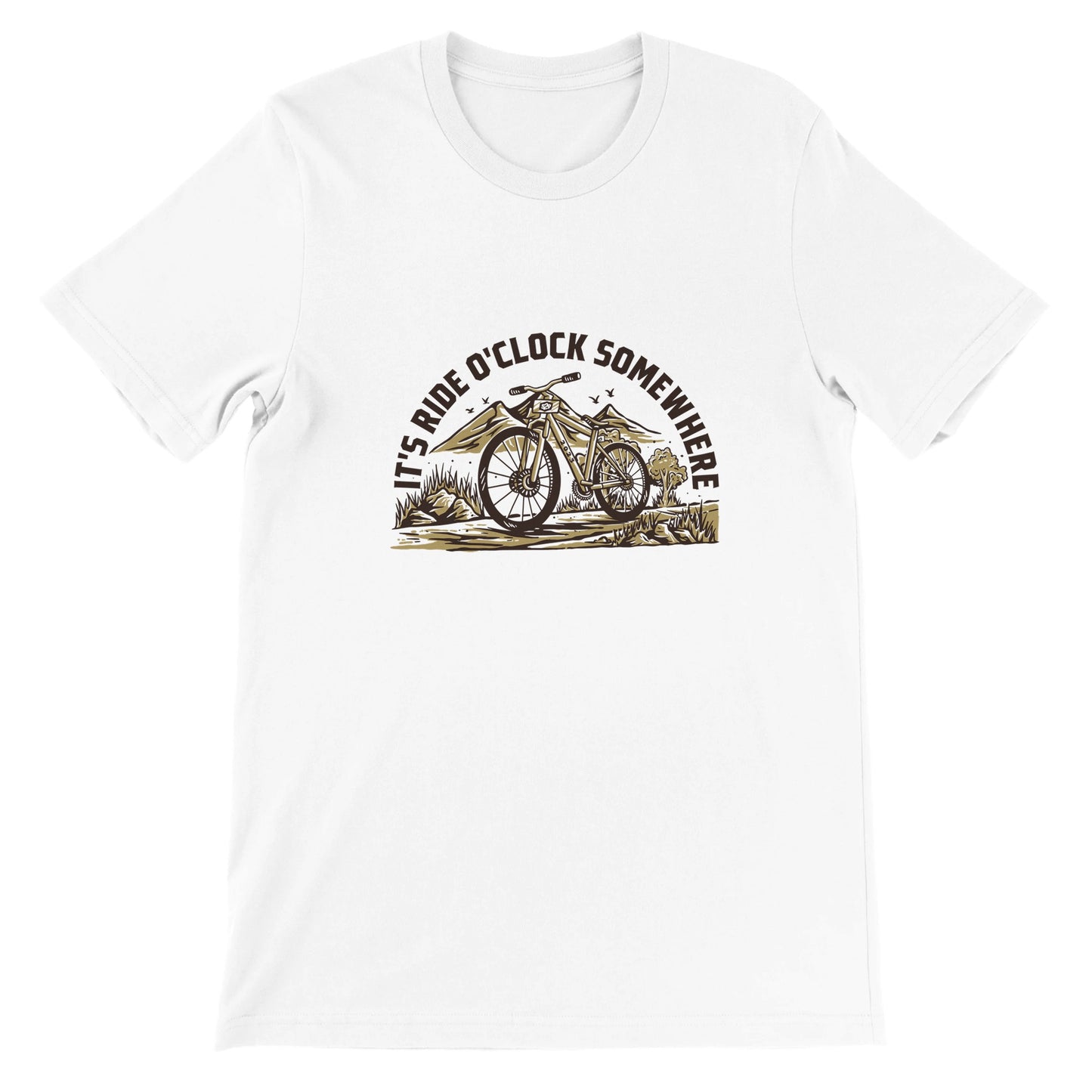 2023 529 Garage Limited Edition "It's ride o'clock somewhere" Premium Unisex Crewneck T-shirt