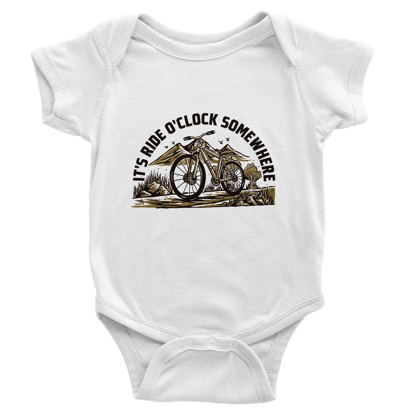 2023 529 Garage Limited Edition "C'est l'heure de rouler quelque part" Body bébé à manches courtes