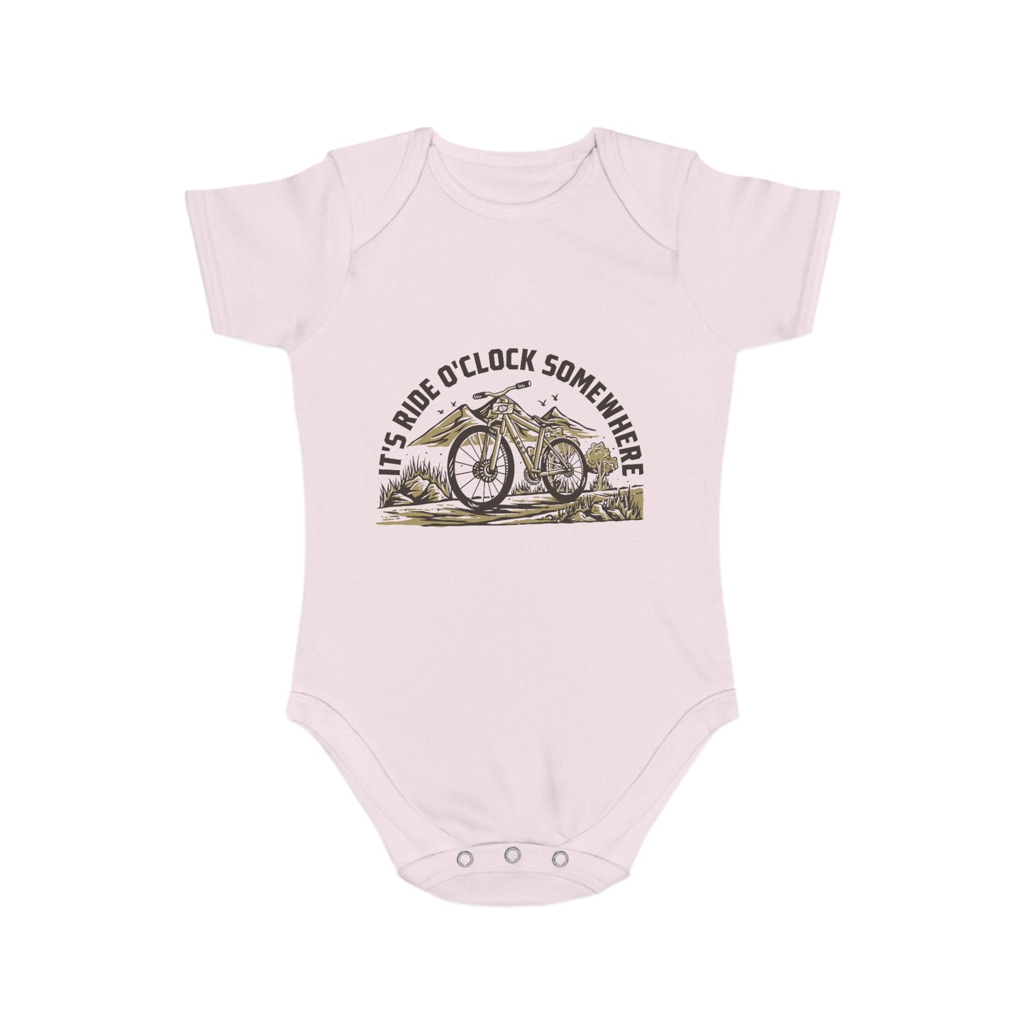 2023 529 Garage Edición limitada "It's ride o'clock somewhere" Body de bebé de manga corta