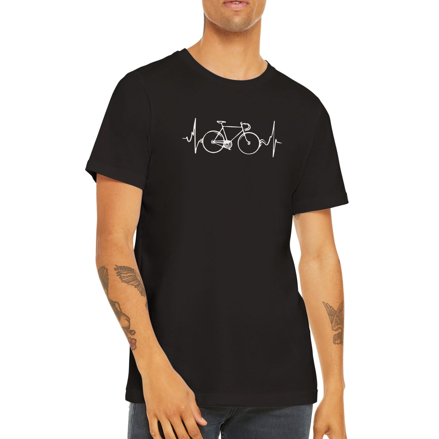 Cycling is Life - Premium Unisex Crewneck T-shirt