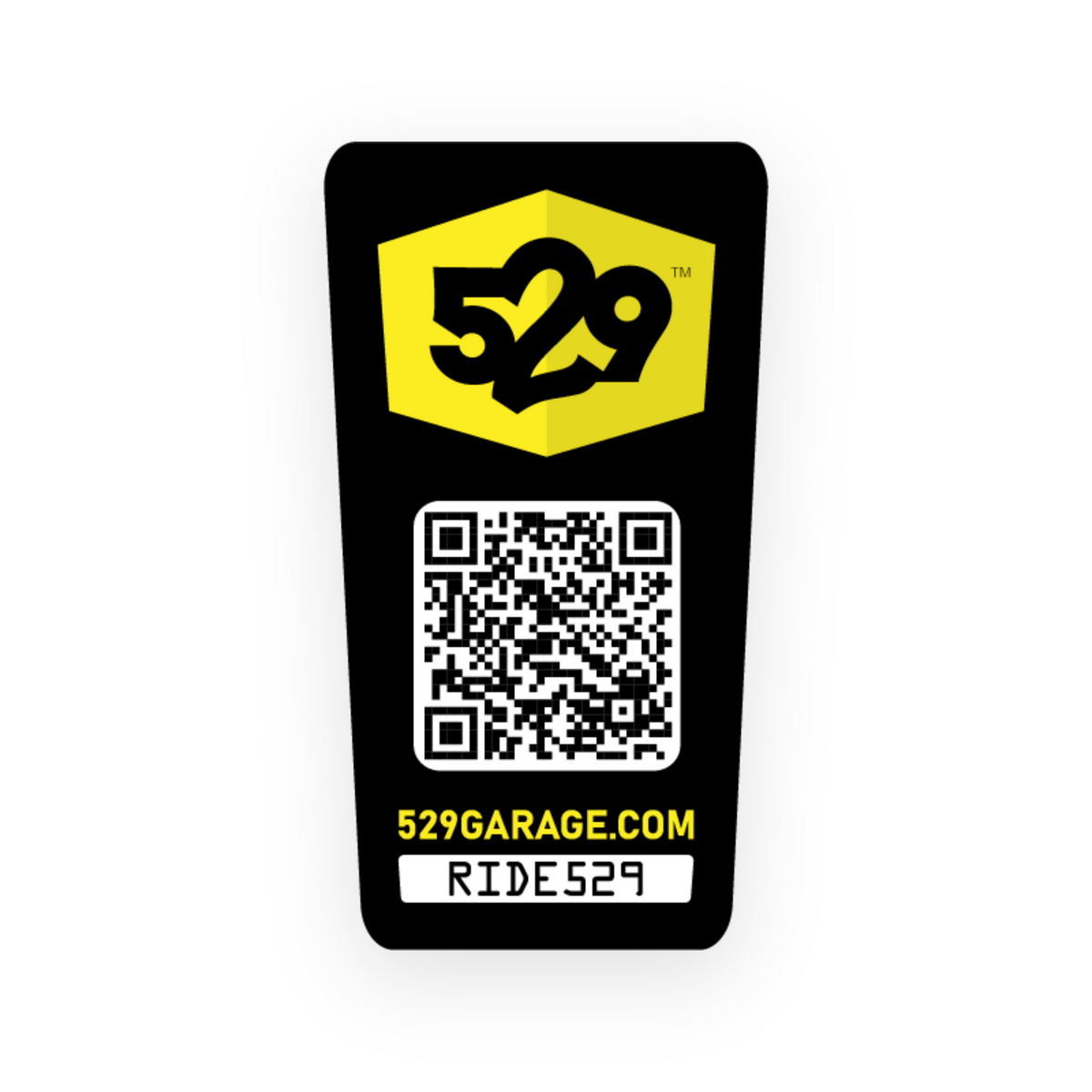 529 Shield (529 Garage Bicycle Registration Kit - US Edition)