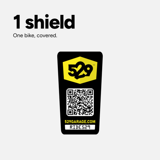 529 Shield (529 Garage Bicycle Registration Kit - US Edition)