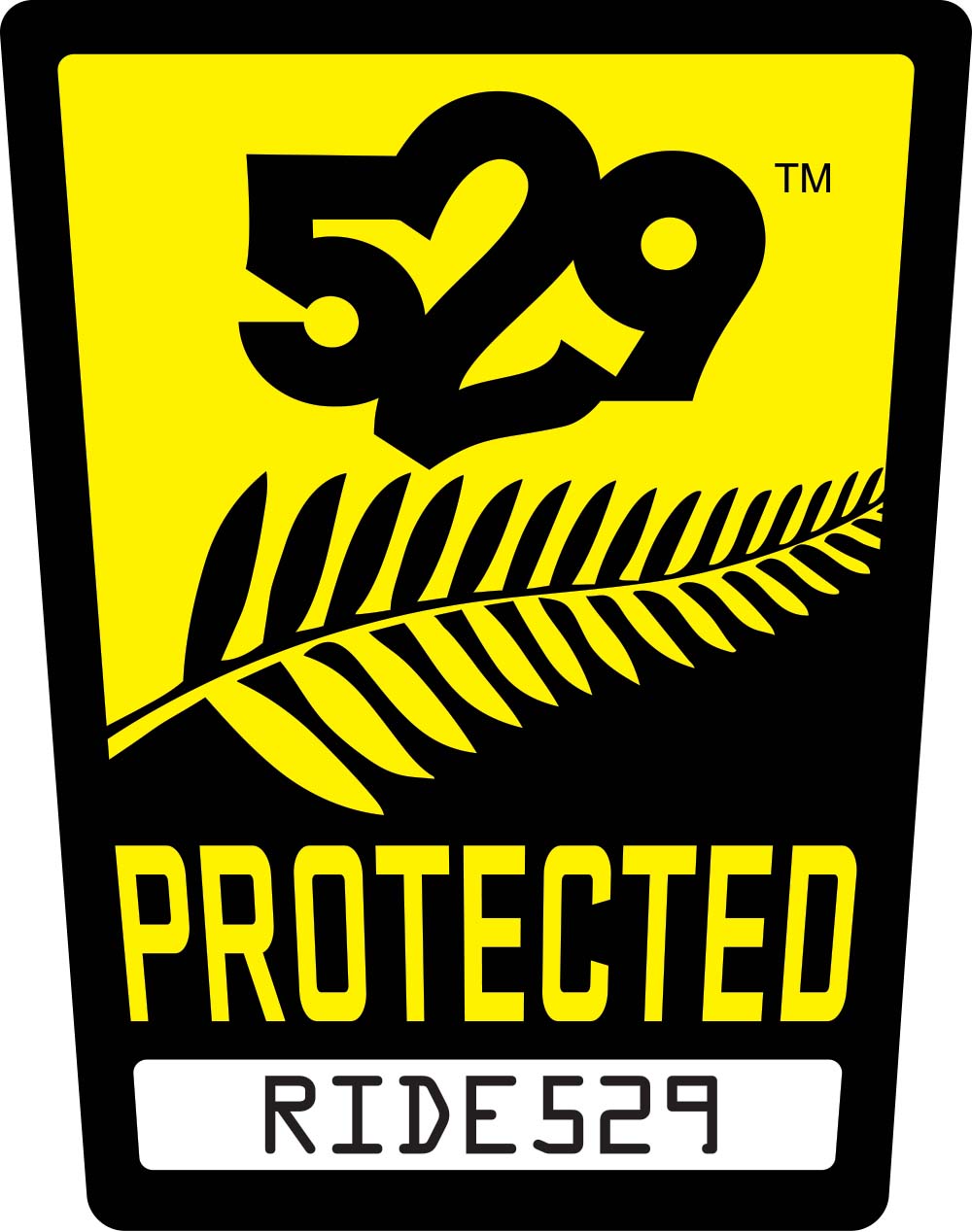 529 Shield (529 Garage Bicycle Registration Kit - New Zealand Edition)