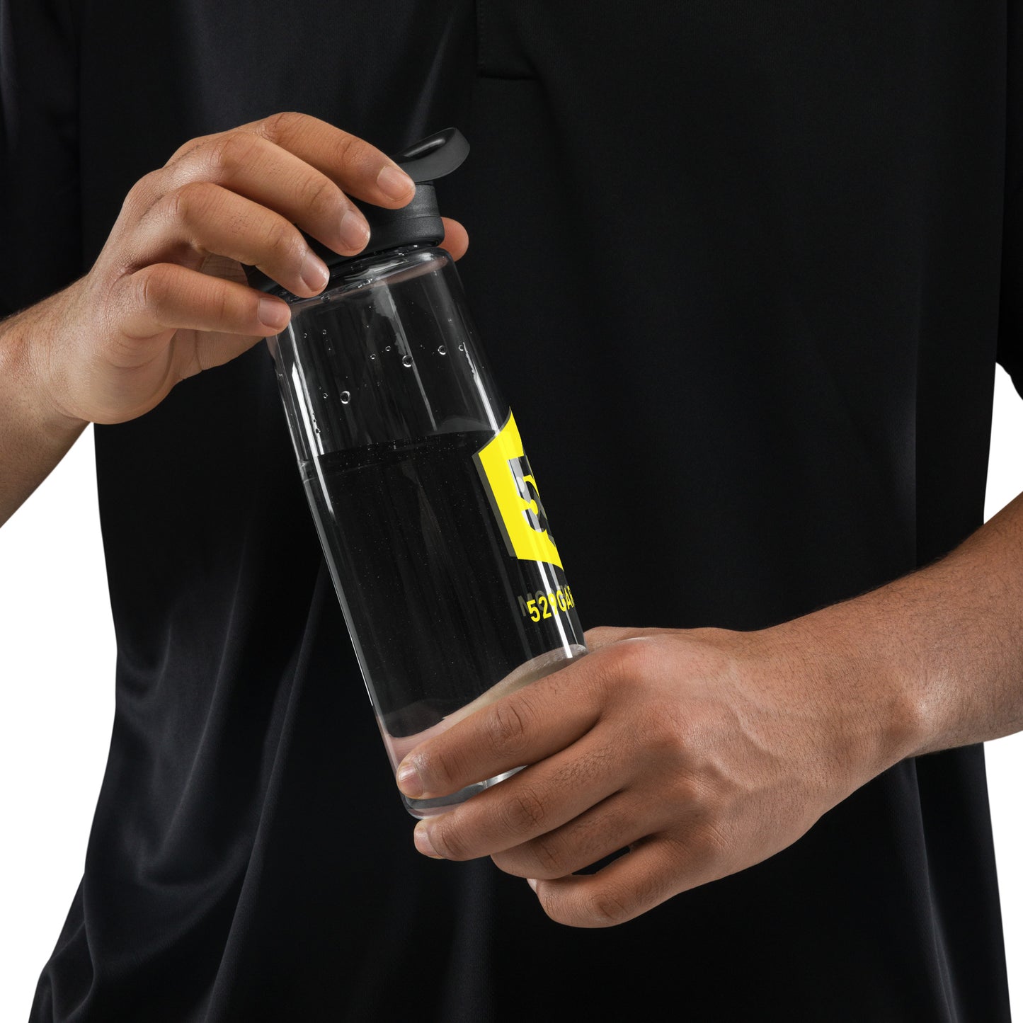 botella de agua deportiva