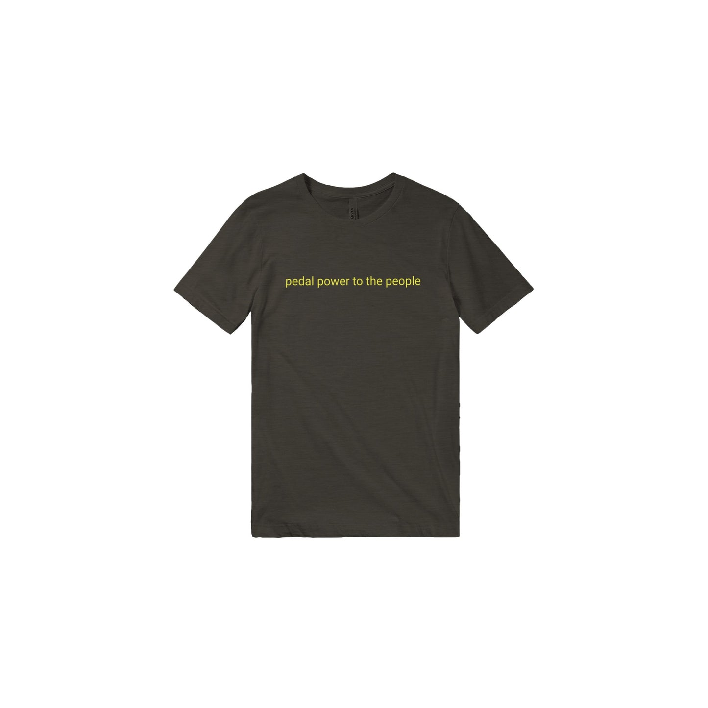 Pedal power to the people - T-shirt ras du cou unisexe Triblend