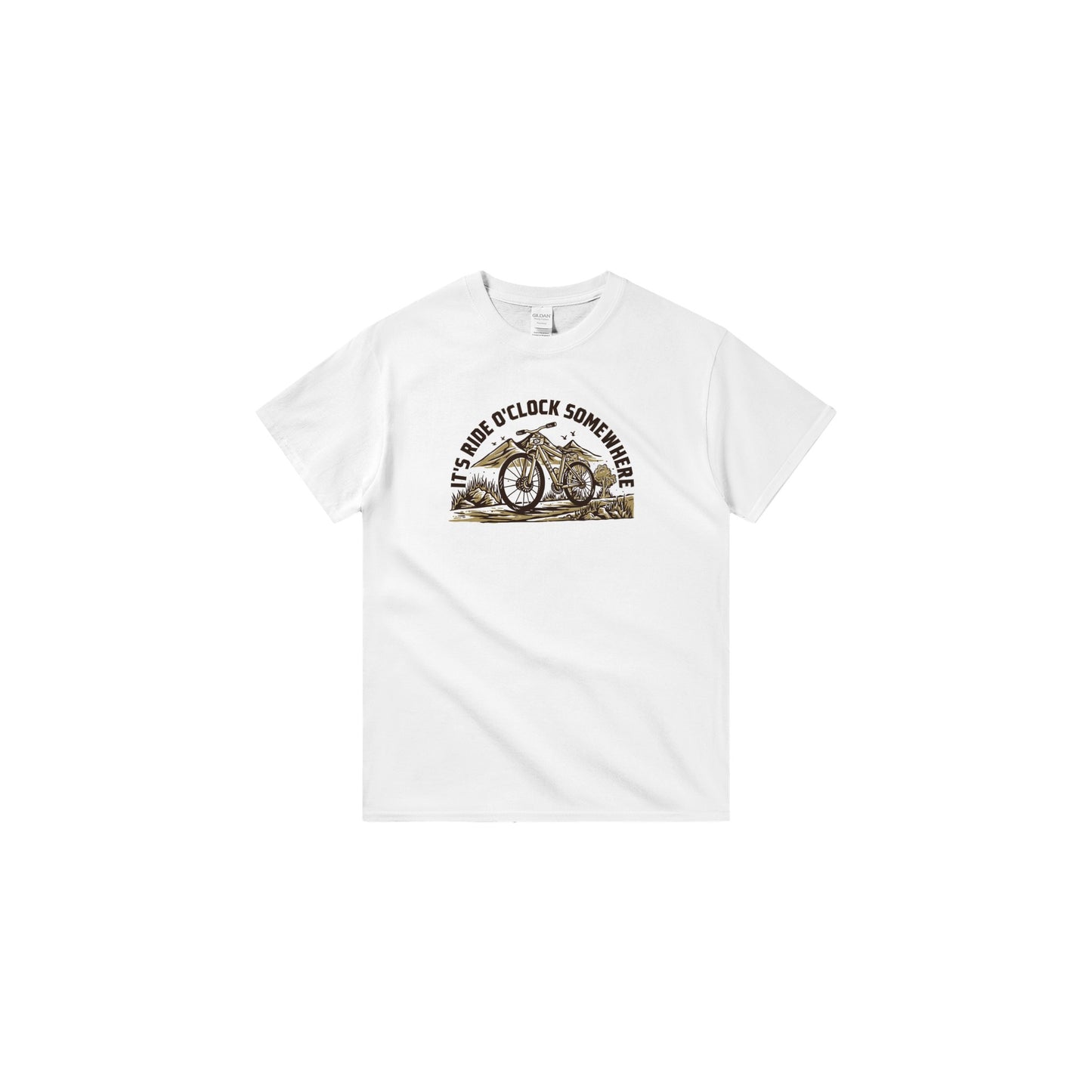 2023 Limited Edition "It's ride o'clock somewhere" - Heavyweight Unisex Crewneck T-shirt